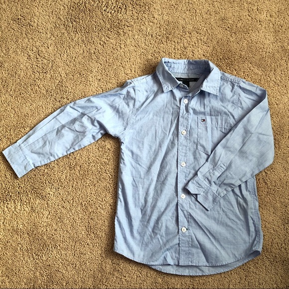 tommy hilfiger boys dress shirt